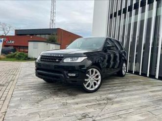 ② range rover sport 3.0 diesel 306 pk 114000 km garanti 24950€ — land rover — 2ememain