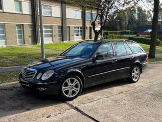 ② mercedes e200d - 2008 - 483.000km vering links kapot — mercedes-benz — 2ememain