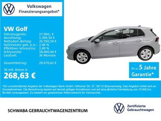 golf viii life 2.0 tdi virtual*nav*ahk*r-kam*16