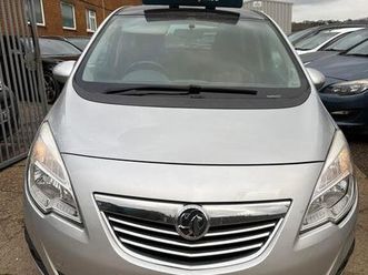 vauxhall meriva 1.4t 16v se mpv 5dr petrol manual euro 5 (120 ps)