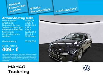 arteon shootingbrake 2.0 tsi elegance navi led kamera dsg