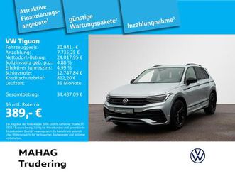 tiguan 1.5 tsi r-line blackstyle navi led alu19valenciablack dsg