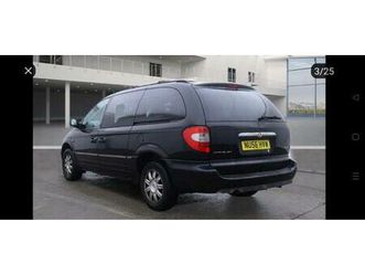 2006 chrysler grand voyager 3.3 limited xs 5dr auto fsh 2 owner mpv petrol automatic
