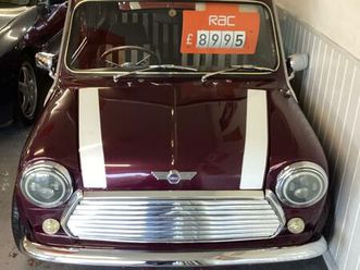 1988 rover mini mayfair 2dr saloon petrol manual