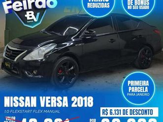 nissan versa v-drive 1.0 12v flex mec.