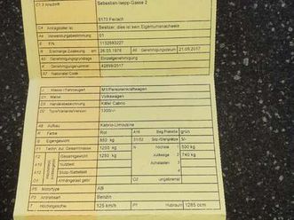 vw käfer cabrio 1300