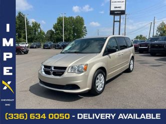 2016 dodge grand caravan se