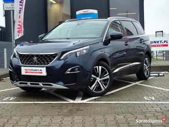 peugeot 5008, 2019r. || 7-osobowy || szklany dach || ambiente || fv23% || … poznań - sprzedajemy.pl