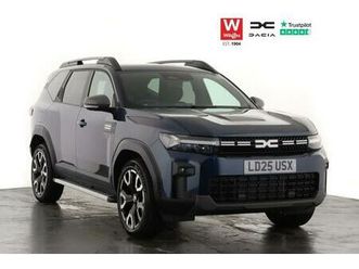 2025 dacia bigster 1.8 hybrid 155 journey 5dr auto hatchback petrol/electric automatic