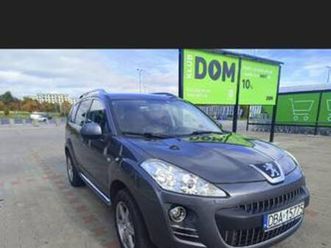 peugeot 4007 4x4 platinium walbrzych - sprzedajemy.pl
