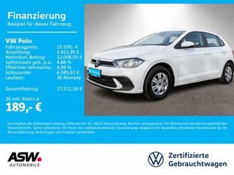 volkswagen polo 1,0 mpi klima led pdc vc