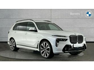 bmw x7 xdrive40d m sport 3.0 5dr