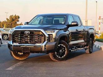 toyota tundra crewmax trd sr5/ 4wd/ low mileage/ org airbag/ 2156 monthly/ lot#9666