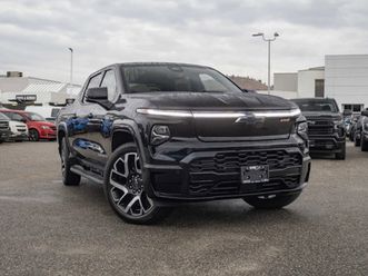 chevrolet silverado 2024 chevrolet silverado ev rst