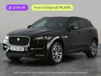 2020 jaguar f-pace 2.0 d180 r-sport suv 5dr diesel auto euro 6 (start/stop) (180 ps) - reverse cam - su...
