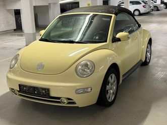 volkswagen new beetle cabriolet 1.4 highline tüv neu