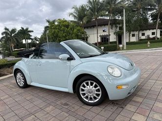 2004 new beetle convertible gls