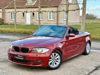 ② bmw 120i cabrio leder cruise xenon zelelverw zo meepakken — bmw — 2ememain