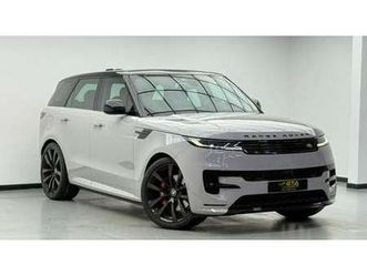 land rover range rover sport se p360 2025 range rover sport dynamic se ,land rover warranty+ service contract ,full service histo