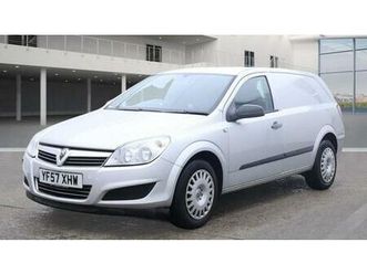 2008 vauxhall astra van club 1.7 cdti van a/c car derived van diesel manual