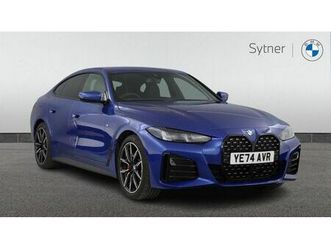 bmw 4 series 420i m sport 5dr step auto [tech/pro pack]