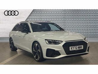 audi a4 avant black edition 35 tfsi s tronic