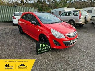 2012 vauxhall corsa 1.2 3d