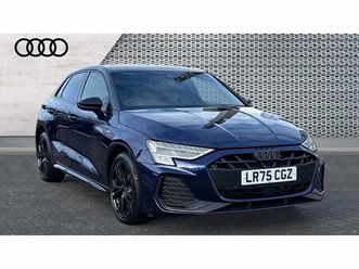 audi a3 sportback tfsi e black edition 40 e s tronic