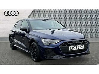 audi a3 sportback tfsi e black edition 40 e s tronic