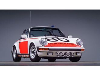1980 porsche dutch police-style 911sc targa
