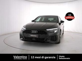 audi a3 sportback 35 tdi s tronic s line edition del 2023 usata a roma