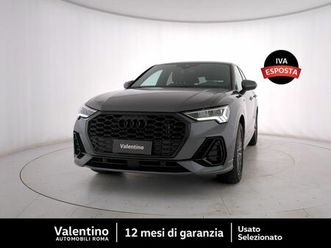 audi q3 sportback 35 tdi quattro s tronic s line edition del 2024 usata a roma