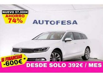 volkswagen passat variant 2.0 tdi 190cv exclusive auto dsg 5p # navy,cuero,faros led,