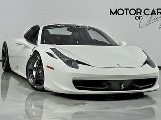 2013 ferrari 458 spider -over $60k mods-carbon everywhere!