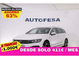 volkswagen passat 2.0 tdi variant dsg r-line auto 150cv 5p # iva deducible, cuero, navy
