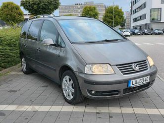 vw sharan 1.9 tdi automatik getriebe 7 sitze klima