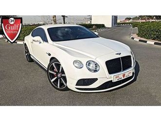 bentley continental gt 4.0l-8cyl-continental gt,2dr coupe full option excellent condition gcc specs