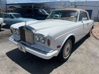1988 rolls-royce corniche ii
