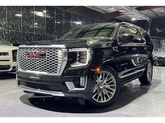 gmc yukon 6.2 v8 denali (awd) 2024 gmc yukon, 2029 gmc warranty + service pack, fully loaded, 7 seater, gcc