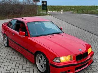 ② bmw e36 320i m-pack 1995 hellrot individual ! ! ! — bmw — 2ememain