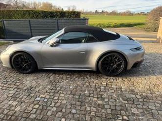 ② porsche 992 cabriolet 4 gts. silver gt / mai 2023 — porsche — 2ememain