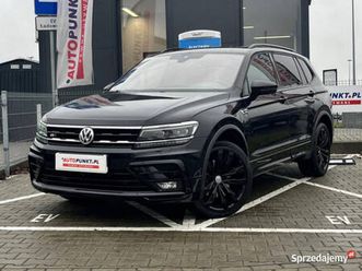 volkswagen tiguan allspace, 2021r. || 4x4 || hak || fv23% || skóry || pano… poznań - sprzedajemy.pl