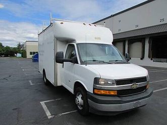2018 chevrolet 3500 box truck 14ft boxtruck van