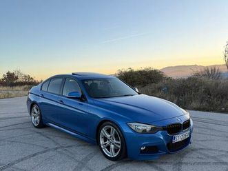 bmw 318d f30 • m paket • siber • pdc • temp • alu 18 • estoril blue, 2012 god.