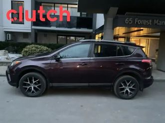 2018 toyota rav4 se awd w/ nav, heated front seats, rearview cam