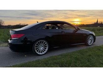 mercedes-benz e 500 coupé amg line - scheckheftgepflegt
