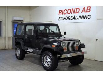 jeep wrangler 2.5 4wd manuell dragkrok
