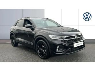 2025 volkswagen t-roc 1.5 tsi black edition 5dr dsg