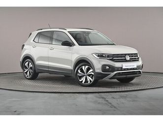 volkswagen t-cross - 1.0 tsi 110 black edition 5dr dsg