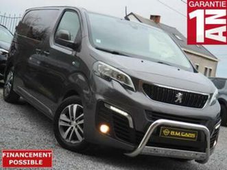 ② peugeot expert 2.0 bluehdi eat6boite auto3 places-full opt — camionnettes & utilitaires — 2ememain